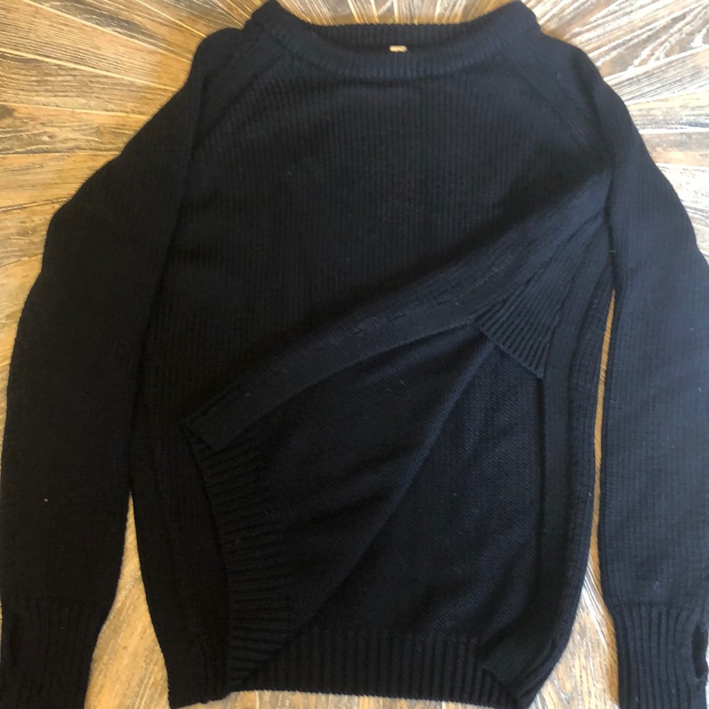 Black Knit Sweater